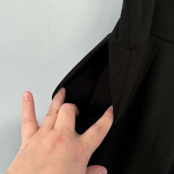 HEIMISH USA Black Pull On Dress Pants w/ Pockets Plus Size 3X Polyester Spandex - Picture 7 of 7